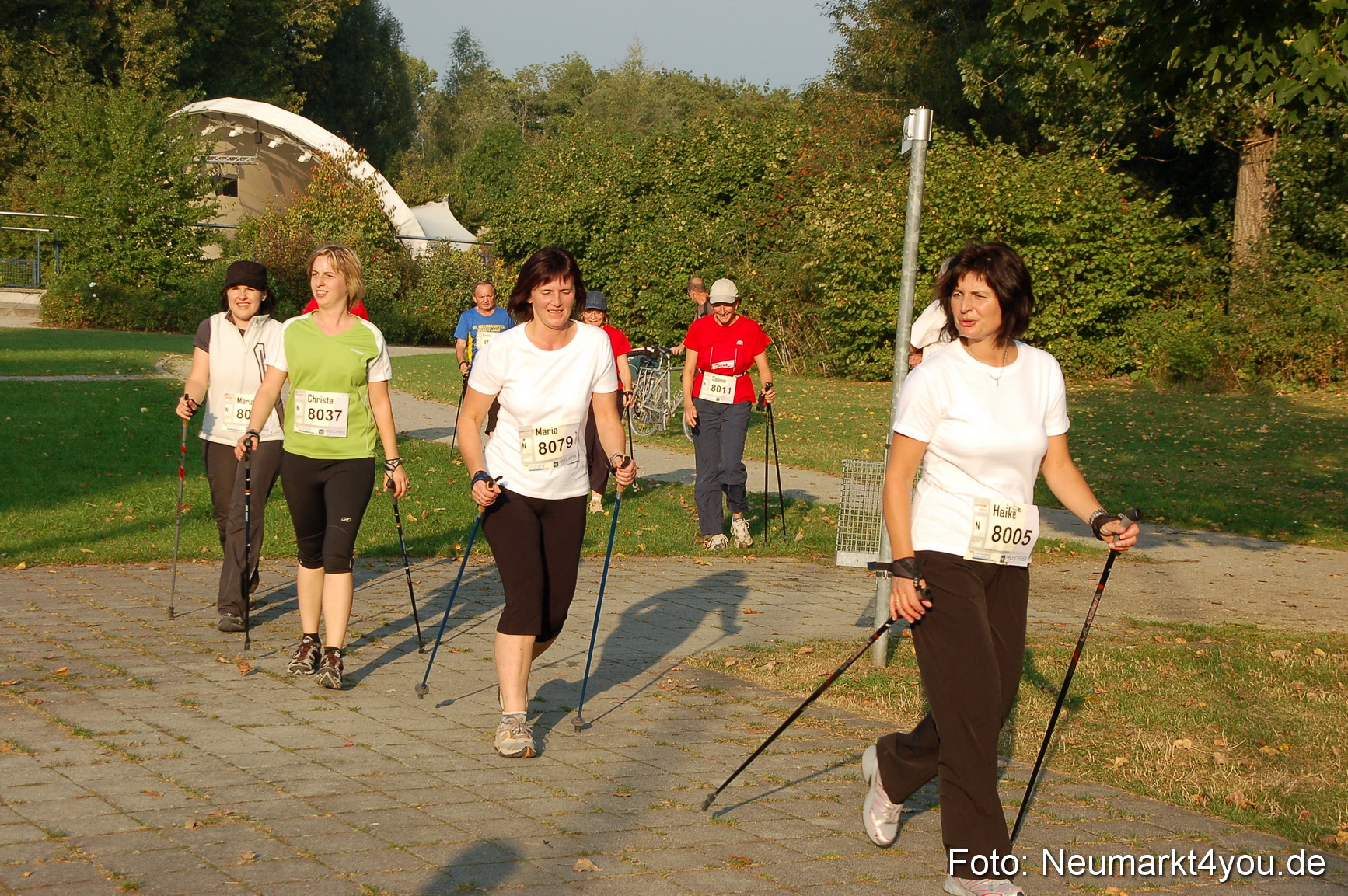 0091 Stadtlauf Neumarkt Nordic Walking 190909